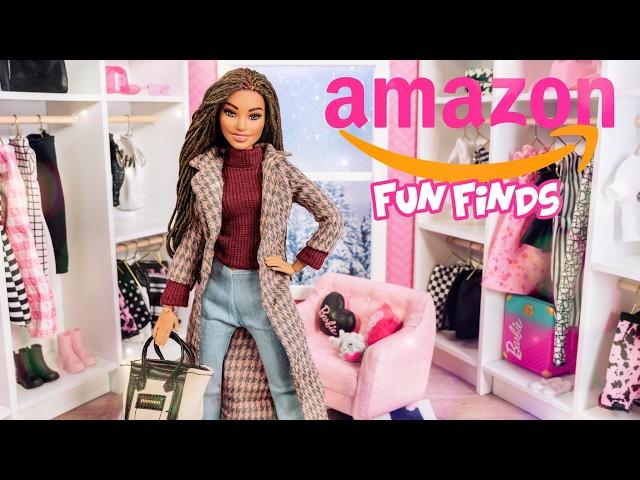 Does It Fit Barbie? Trying on Amazon Fashion Packs : Coats, Tops, Sweaters