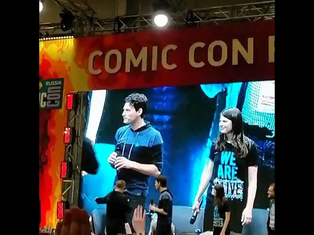 Comic con Russia 2018 | Брайн Декарт и Пётр Коврижных