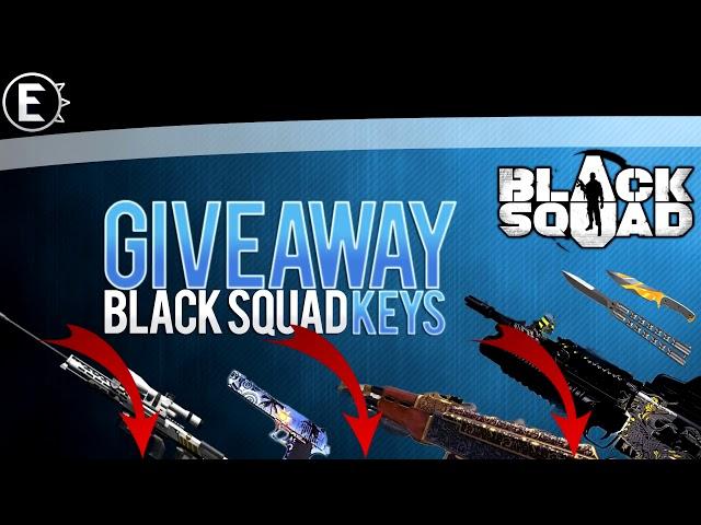 GIVEAWAY Package/M4 Yellow Dragon keys | Black Squad [ENDED]