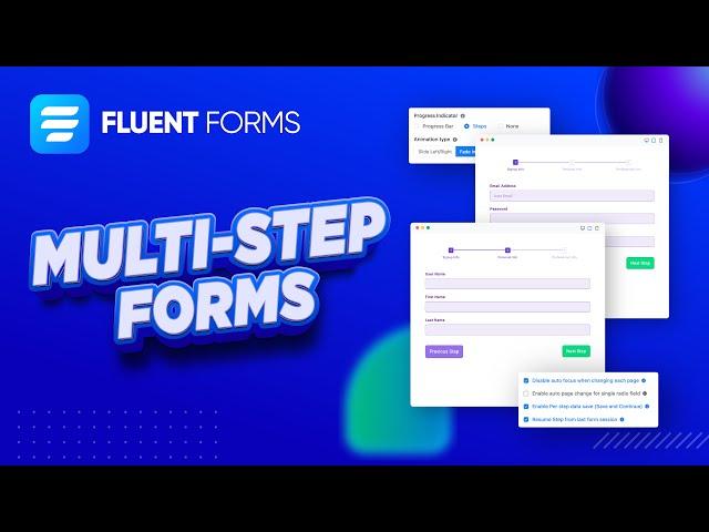 How to Create a Multi-Step Form in WordPress | Fluent Forms