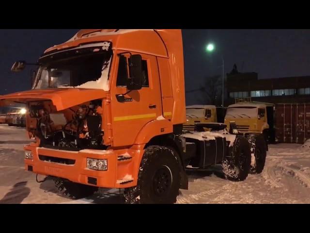 Седельный тягач КАМАЗ 53504 вездеход