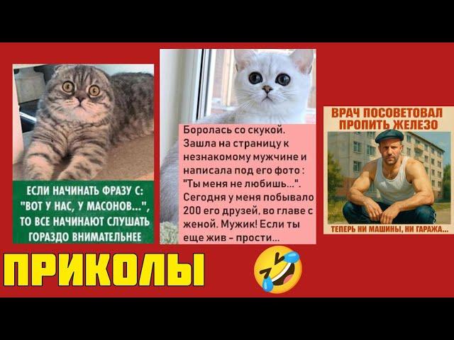 Настроение на максимум! Весёлые мемы, которые сделают твой день! смешные картинки и приколы 