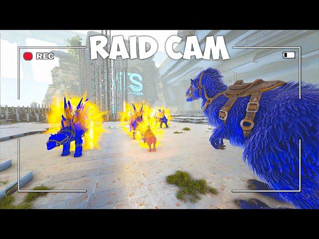 Ark Raid Cam - How a Youtuber Tribe Made The Alpha's Quit MTS Ark!