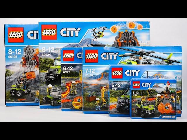 COMPILATION LEGO CITY VOLCANO EXPLORERS