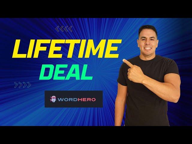 WordHero ai - How To Get A Lifetime Deal - ai copywriting assistant