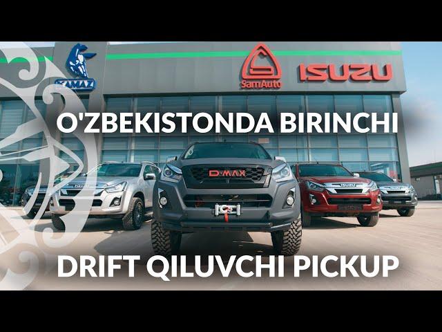 ISUZU D MAX Dunyoda eng mashxur pickuplardan biri!