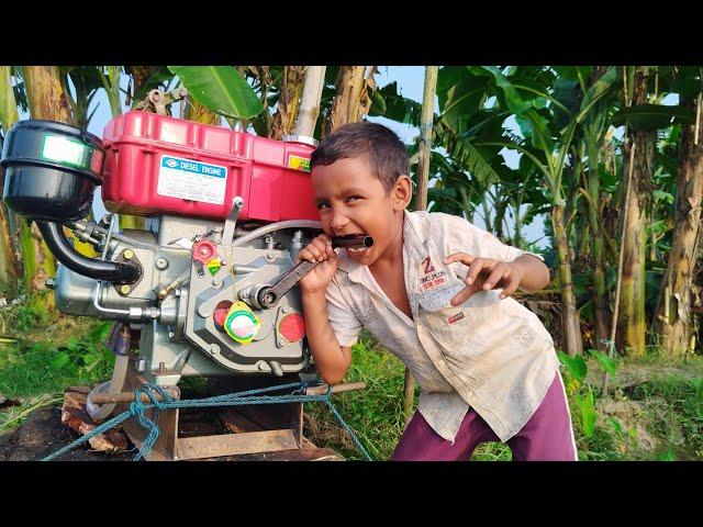 water pump machine start video। Around Skills life। How To Machine Start.