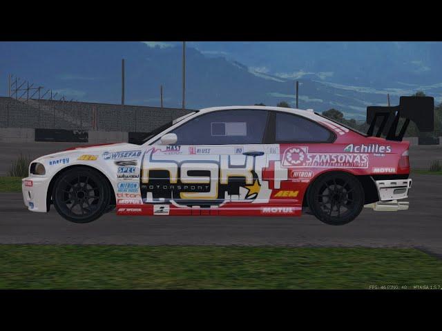 Real Drift MTA | Рисуем BMW M3 e46 Кристапса Блушса