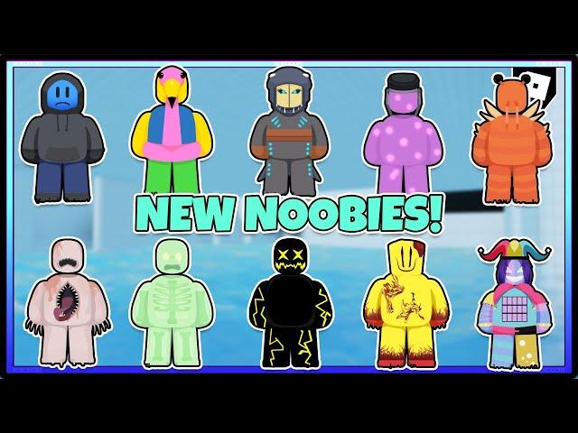 HOW TO FIND ALL 18 NEW NOOBIES in  Find The Noobies Morphs | ROBLOX