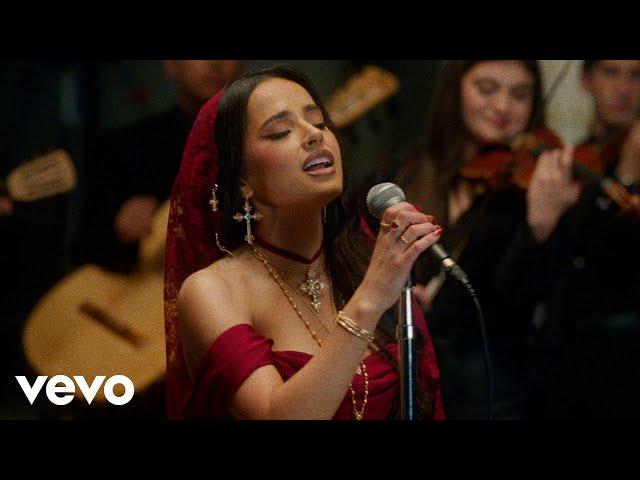 Becky G - POR EL CONTRARIO with Leonardo Aguilar & Ángela Aguilar (Performance Video)