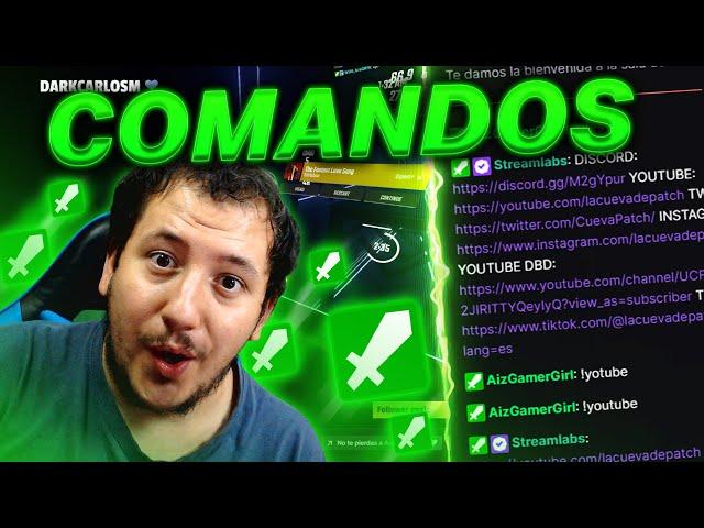  Guía de TODOS los COMANDOS de TWITCH para STREAMERS / MODERADORES