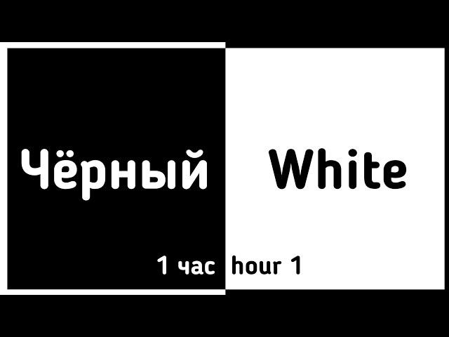 ️Быстрая смена цветов!️1 час/1hour (Чёрный, белый)