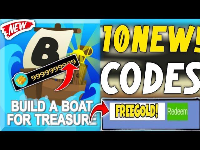 ️NEW!️UPDATE️ ALL WORKING CODES FOR BUILD A BOAT FOR TREASURE NOVEMBER 2024(ROBLOX)-