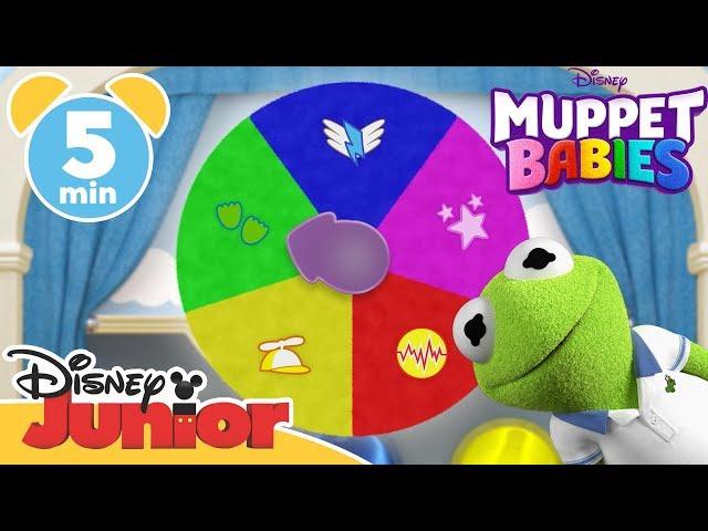 Muppet Babies | Learn The Colours!  | Disney Kids