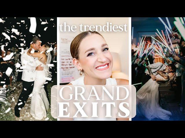 The BEST (and WORST) Wedding Grand Exits of All Time.