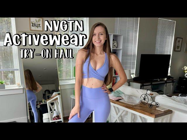 NVGTN Activewear Try on Haul | NVGTN Clothing Brand Haul $500+ [4k]