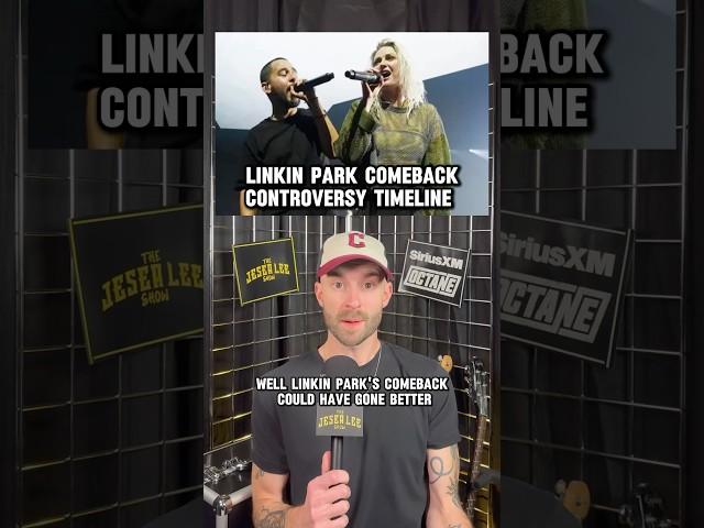 Linkin Park comeback controversy timeline. Full vid on TikTok/IG