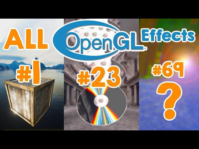 All OpenGL Effects!