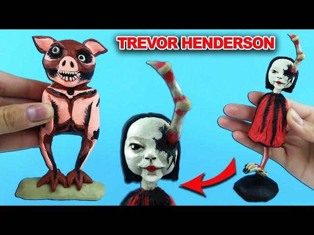 Ghost Pig, Doll body | Sculpt Creations by Trevor Henderson