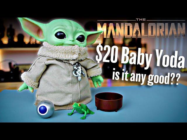 $20 Baby Yoda from Costco is it any good? The Mandalorian | The Child Review