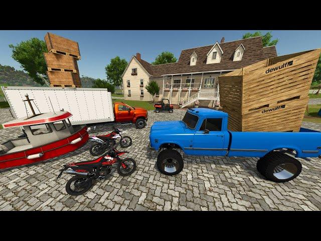 Delivering Games and ATVs for Millionaire | Farming Simulator 25