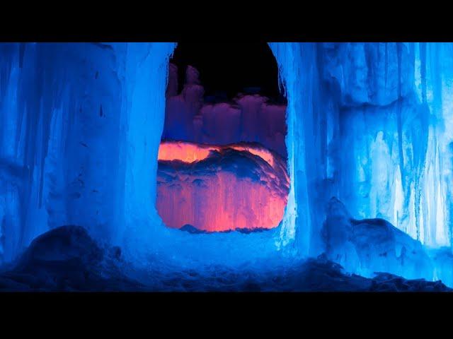 A look at the stunning frozen Ice Castles of Colorado