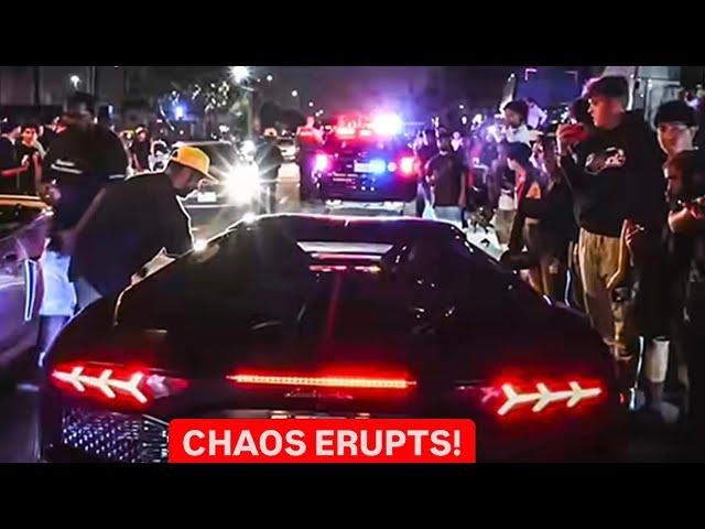 DDE CAR MEET SHUTS DOWN COMPTON … *BLOCK PARTY*