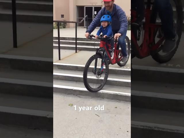 Watch an MTB Prodigy Grow! #kidsonbikes #parentchildbonding #mtblife #learntoride