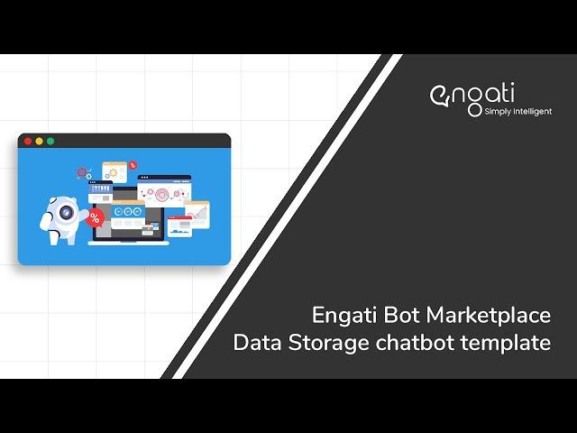 Engati Bot Marketplace - Data Storage chatbot template