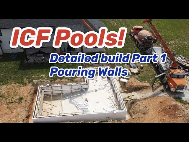 ICF Vinyl Liner detail build Part 1!