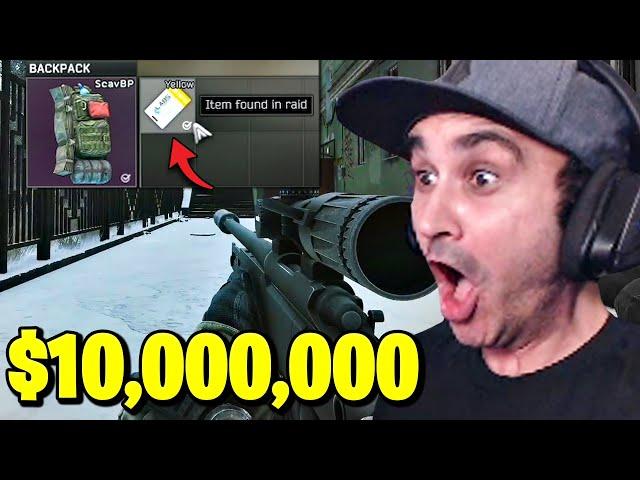 Summit1g Finds RARE YELLOW Keycard Grinding for KAPPA in Tarkov!