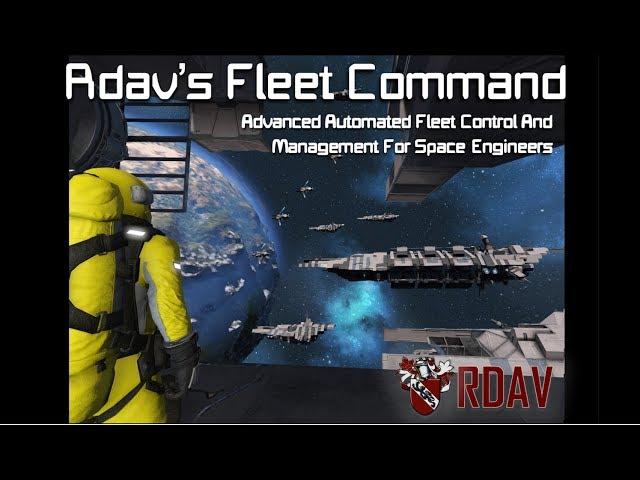 Rdav's Fleet Command MKII [Space Engineers]