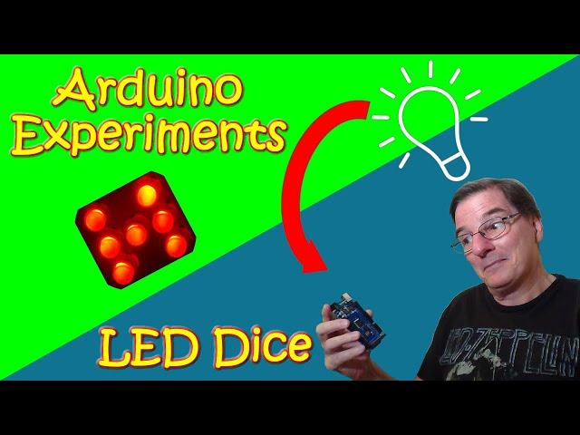 Arduino Experiment (for beginners) - LED Dice Project