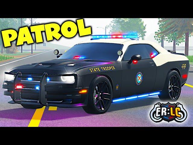 Day In The Life Of A State Trooper In ERLC | Florida RP Server