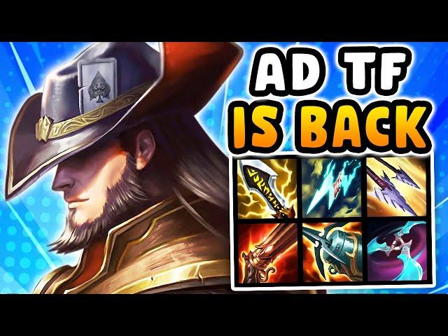 AD TWISTED FATE IS BACK!!! (the #1 win rate top laner)