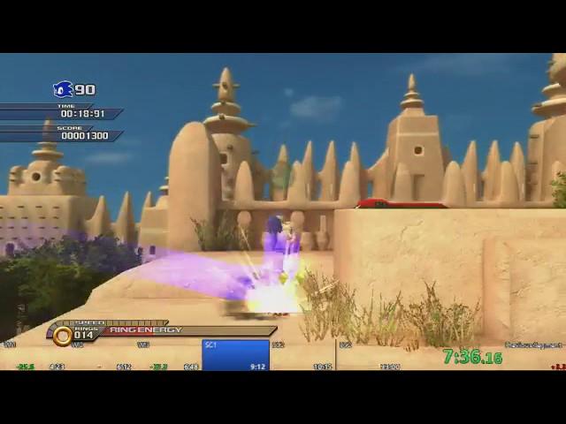 Sonic Unleashed All Day Stages Speedrun 32:23