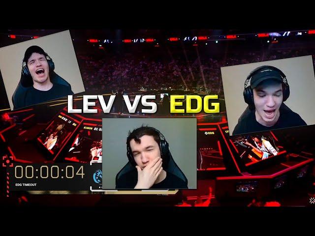 РЕЛАКС КОММЕНТИРУЕТ ПОД МОРСКИМИ СОЛЯМИ МАТЧ LEV VS EDG | Лучшие моменты со стрима Релакса