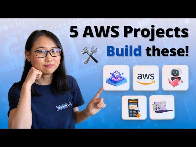 5 AWS Cloud Projects to Get You Hired in 2024 (For Beginners)