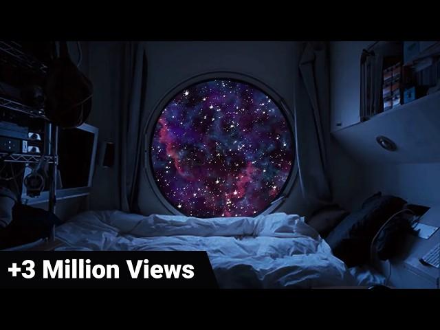 Starship Sleeping Quarters | Sleep Sounds White Noise with Deep Bass | Spaceship Ambience