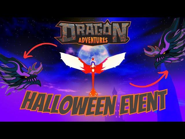 The Halloween Event is finally HERE!!-Roblox Dragon Adventures Halloween Event 2024