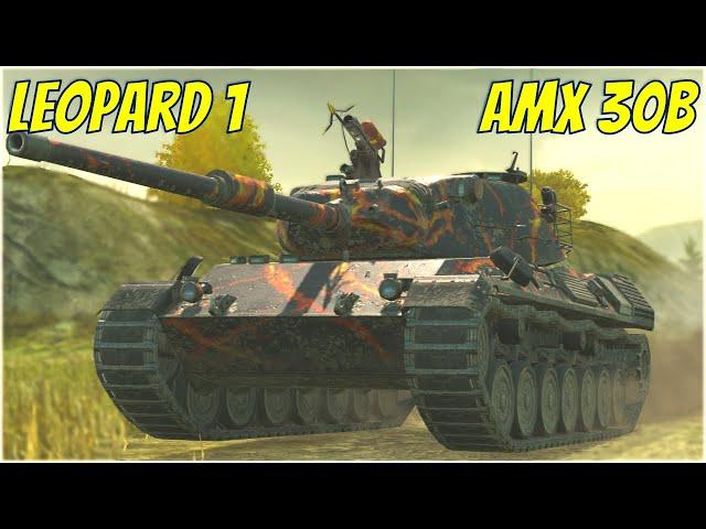 Leopard 1 & AMX 30B ● WoT Blitz