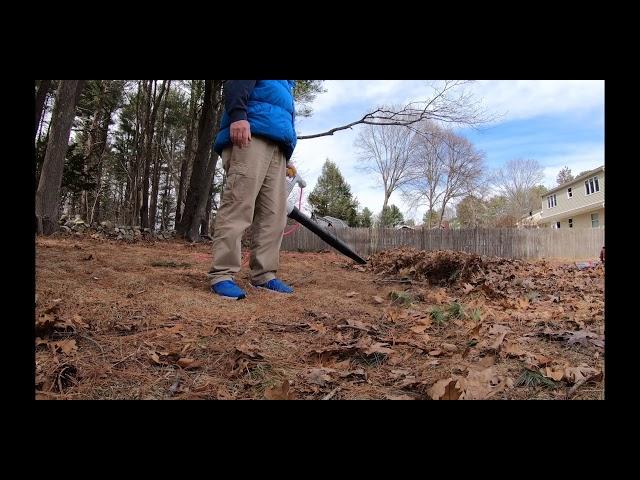 STHIL BGE71 ELECTRIC LEAF BLOWER REVIEW