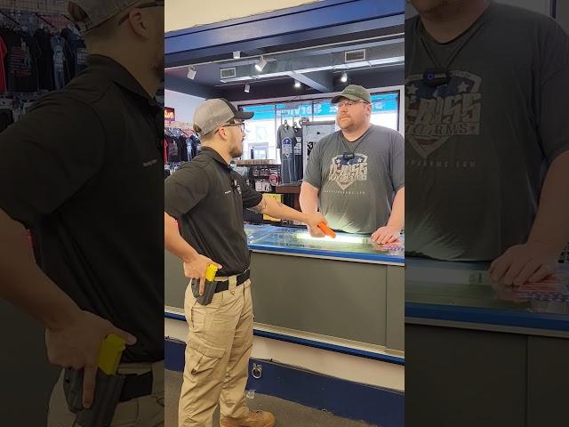 Don't do THIS in a gun shop! #dbossfirearms #tips #whatnottodo #dontdothis #gunshop #tipsandtricks