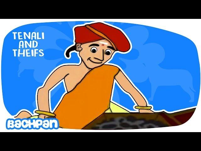 Tenali And The Thieves | Tenali Raman English Moral Story For Kids | Bachpan Tube