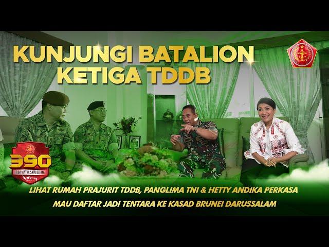 Panglima TNI & Hetty Andika Perkasa Mau Daftar Jadi Tentara ke Kasad Brunei Baru