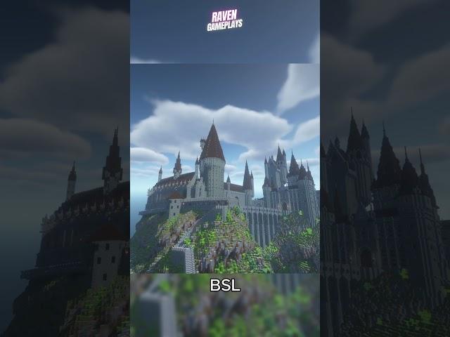 Which Shader is The Best? Hogwarts in Minecraft