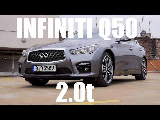 (ENG) Infiniti Q50 2.0 turbo - Test Drive and Review