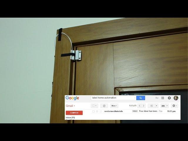 Door Status Monitor using ESP8266 - Demonstration