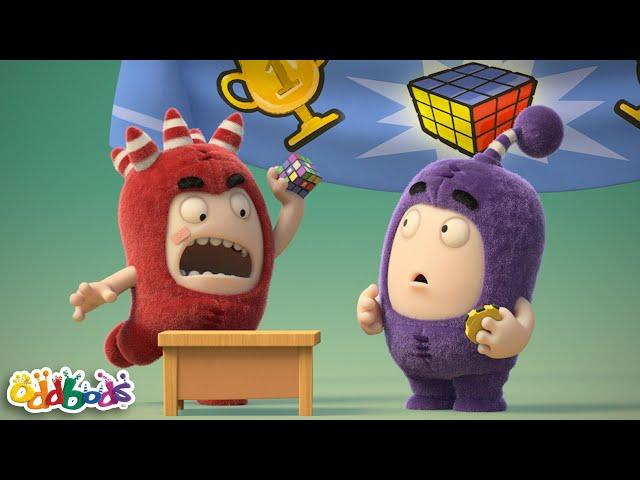 Fuse Intenta Resolver el Rubixube | Caricaturas | Videos Graciosos Para Niños | Oddbods