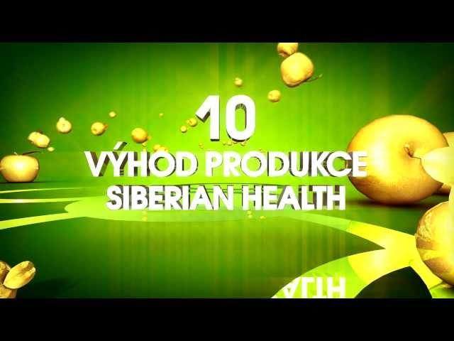 10 VÝHOD SIBERIAN HEALTH